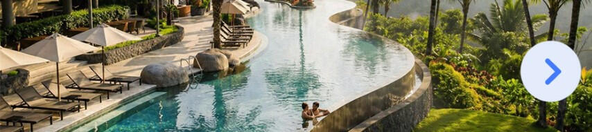 Infinity Pool - View Hutan Abadi Jantung Lembah Ubud